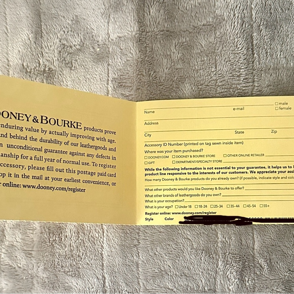 NWT Dooney & Bourke Blue and Pink Disney Wristlet - Picture 5 of 5